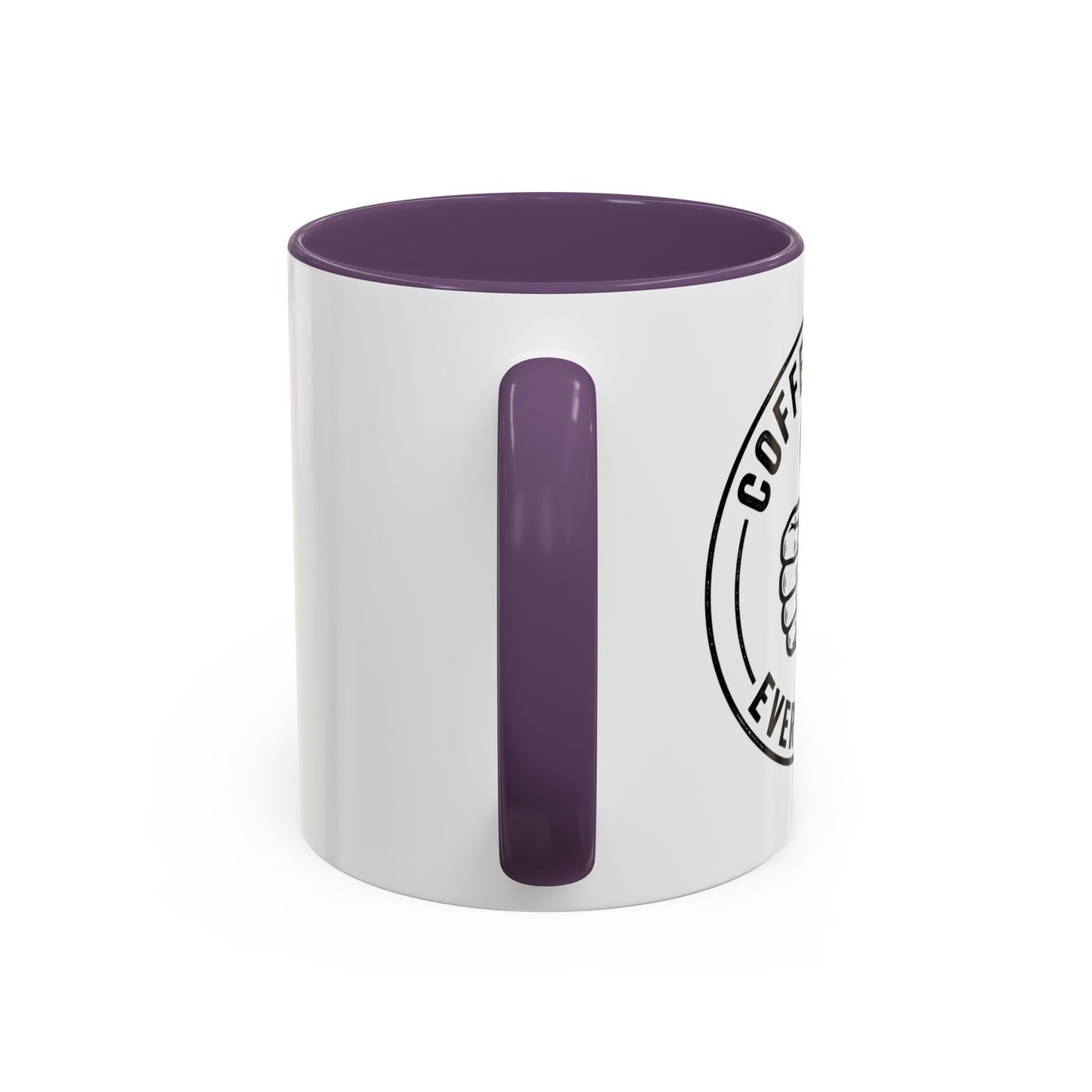Coffee Mug - 'No Bad Mornings' Accent Ceramic Mug (11/15oz)