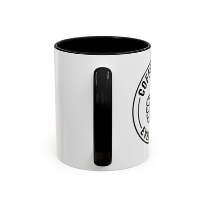 Coffee Mug - 'No Bad Mornings' Accent Ceramic Mug (11/15oz)