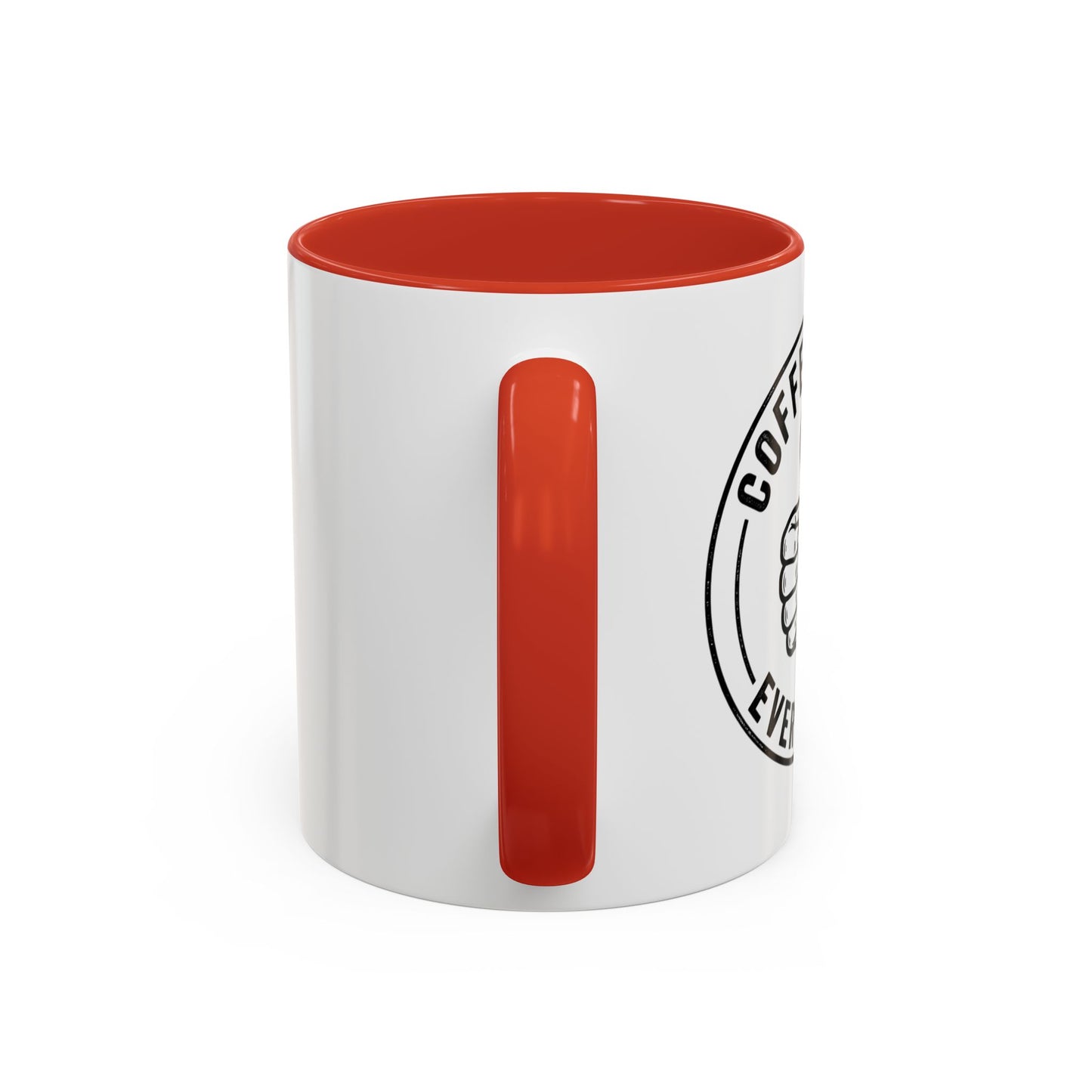 Coffee Mug - 'No Bad Mornings' Accent Ceramic Mug (11/15oz)