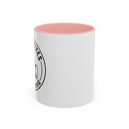 Coffee Mug - 'No Bad Mornings' Accent Ceramic Mug (11/15oz)