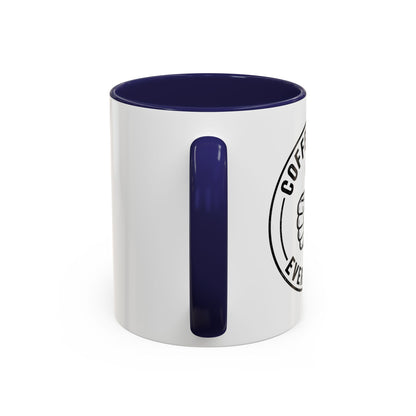 Coffee Mug - 'No Bad Mornings' Accent Ceramic Mug (11/15oz)