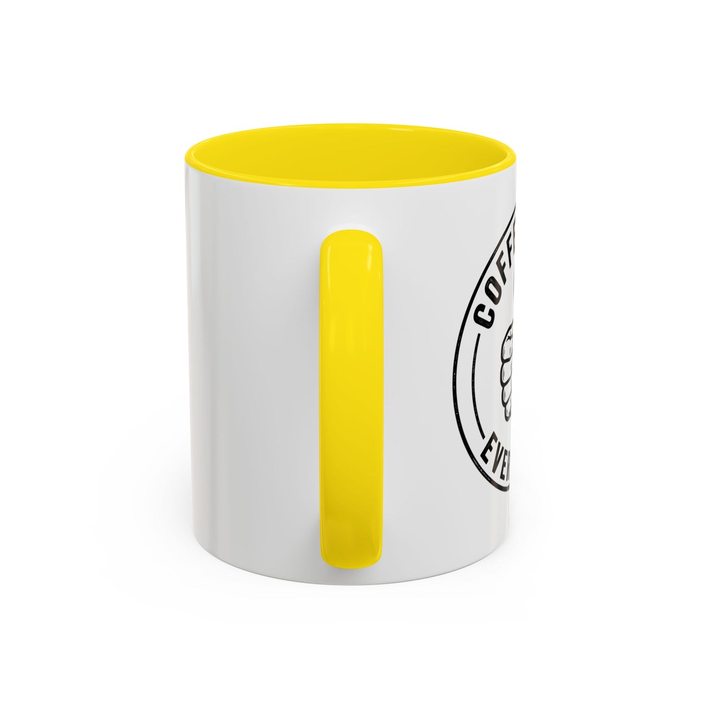 Coffee Mug - 'No Bad Mornings' Accent Ceramic Mug (11/15oz)