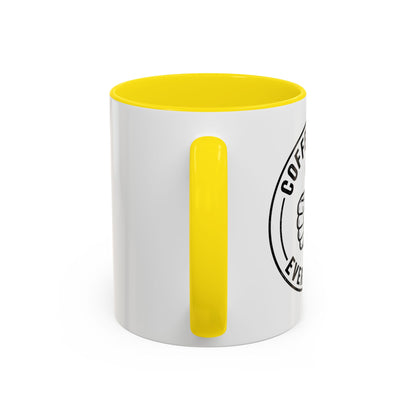Coffee Mug - 'No Bad Mornings' Accent Ceramic Mug (11/15oz)