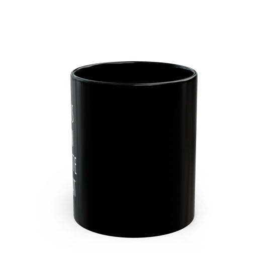 Motivational "Focus, Plan, Execute, Repeat" Black Mug (11oz)