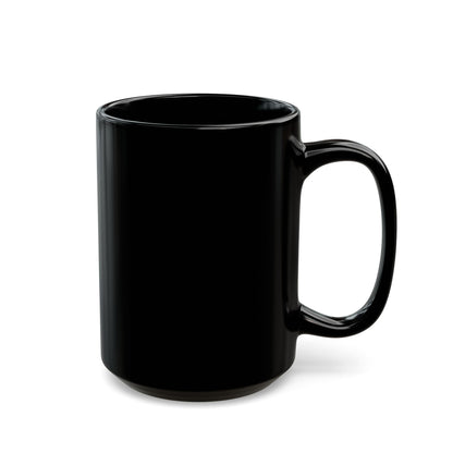 No Thoughts Just Coffee Black Mug — 11oz & 15oz Ceramic Coffee Cup
