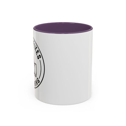 Coffee Mug - 'No Bad Mornings' Accent Ceramic Mug (11/15oz)