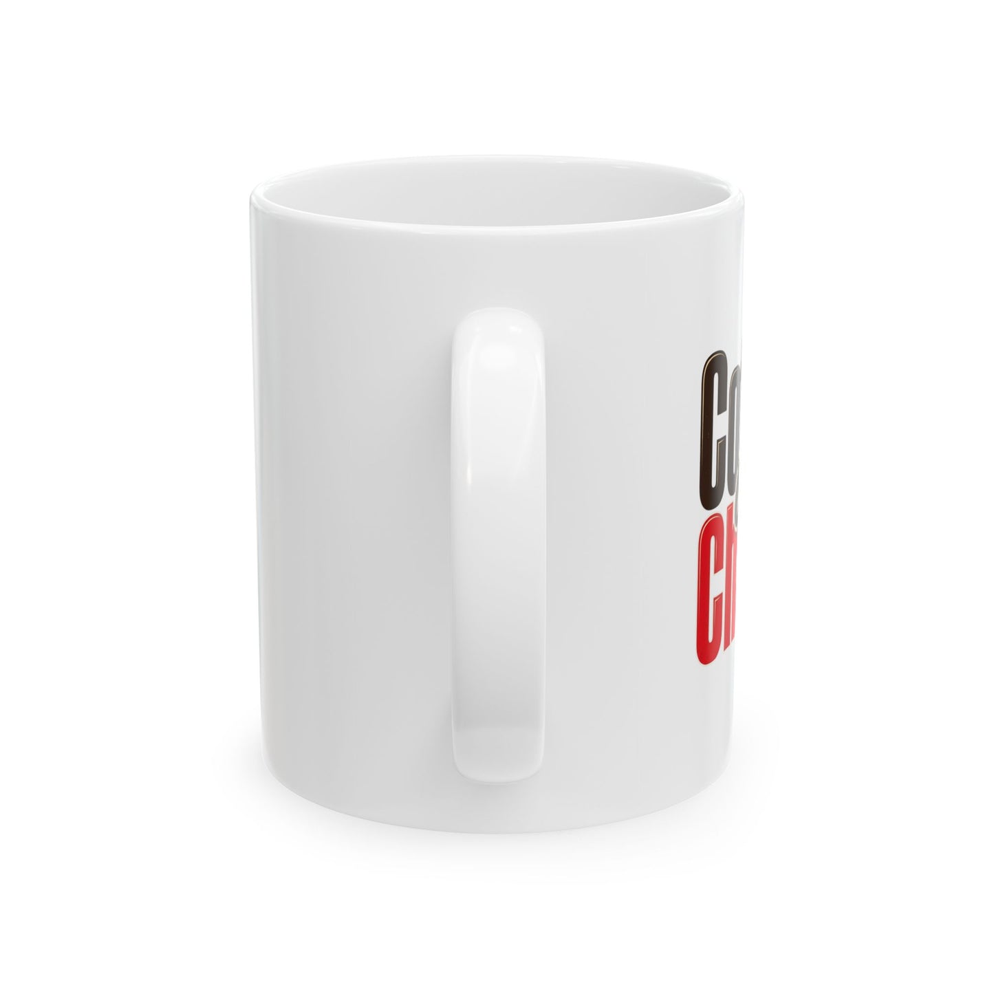 Coffee or Chaos Ceramic Mug — Funny Coffee Quote Mug (11oz)