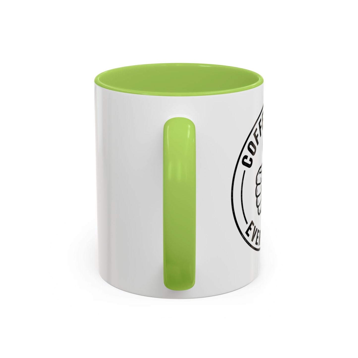 Coffee Mug - 'No Bad Mornings' Accent Ceramic Mug (11/15oz)